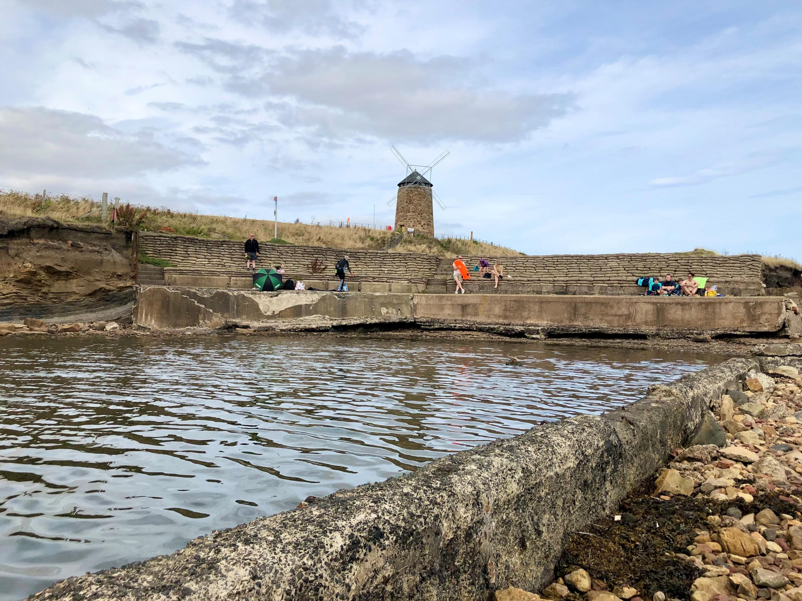 Wild swimming in Fife